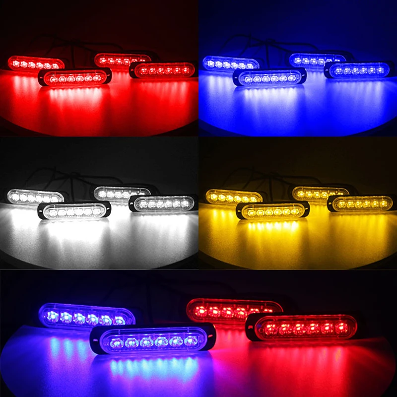 Industrial Laser Pointer 24V - 24 LED Strobe Light Wireless Car