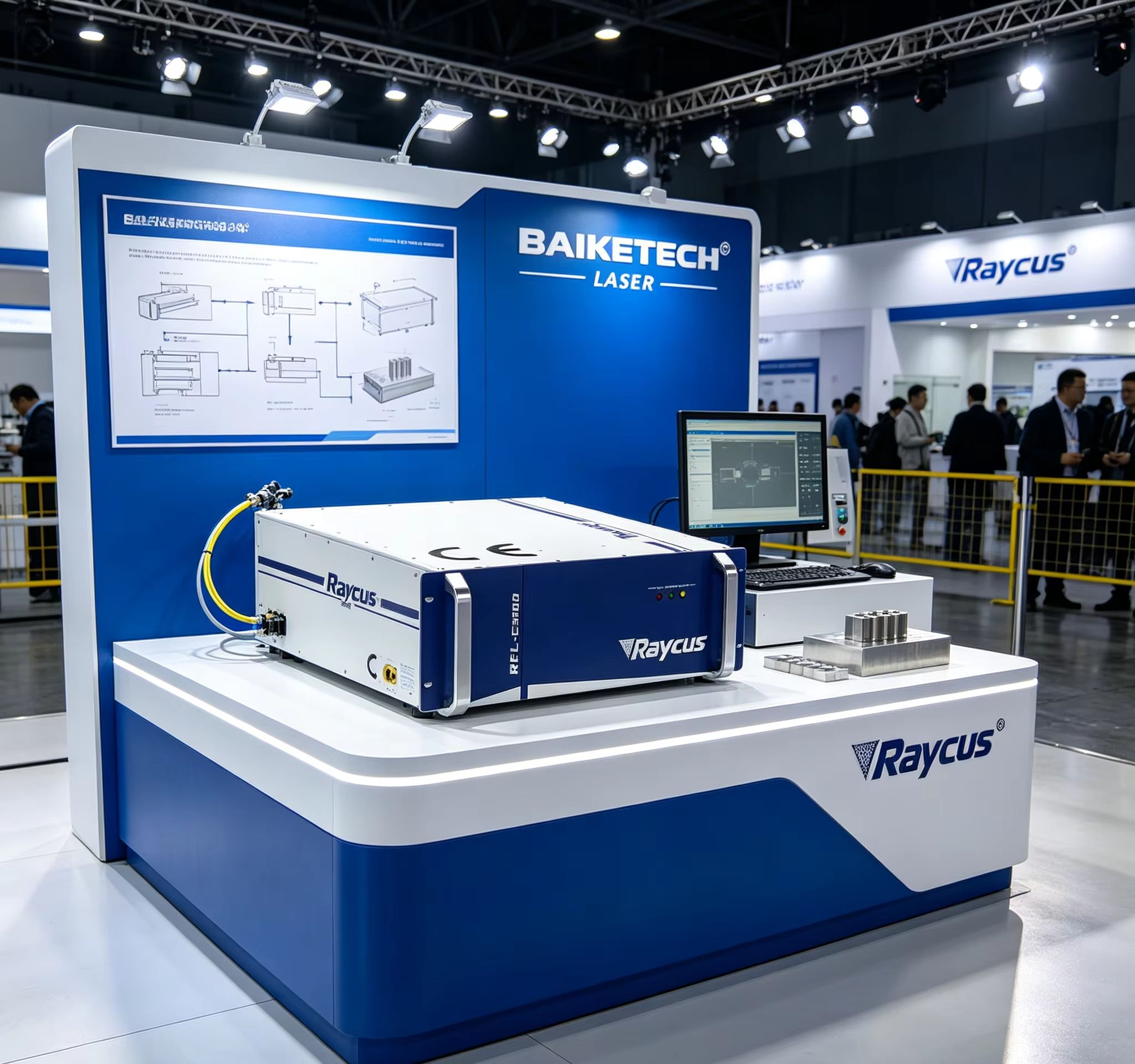 Industrial Laser Marking Systems - Industrial Pulsed Fiber Laser Source With