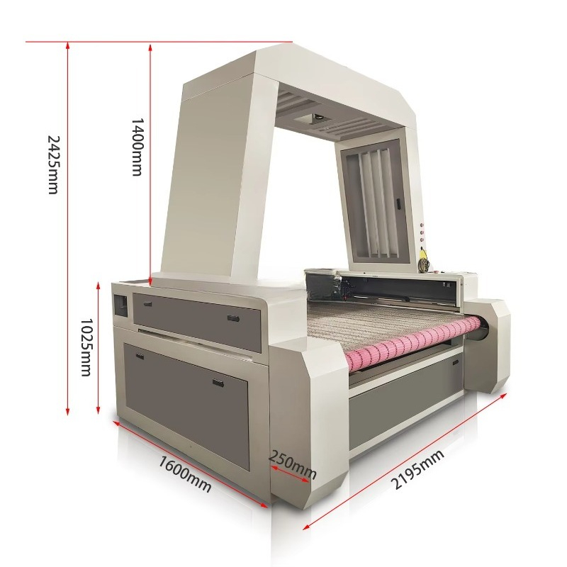1610 CCD Camera Laser Cutting  - Industrial Laser Fabric Cutter ulasan dan harga