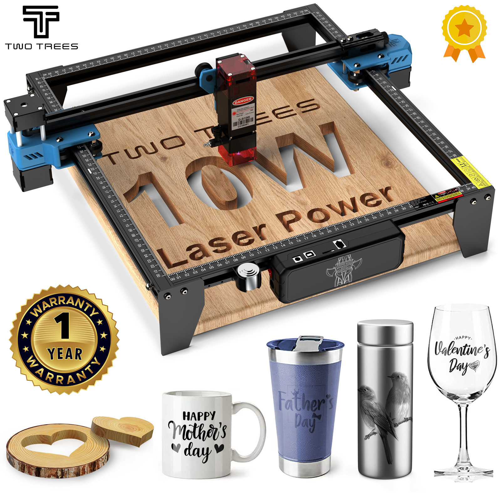 TwoTrees TTS-10 Pro 80W Laser  - Industrial Laser Printing Machine ulasan dan harga