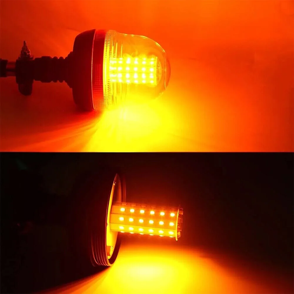 1/2pcs 12V 24V 60 LED Amber Tr - Industrial Laser Pointer 24V ulasan dan harga