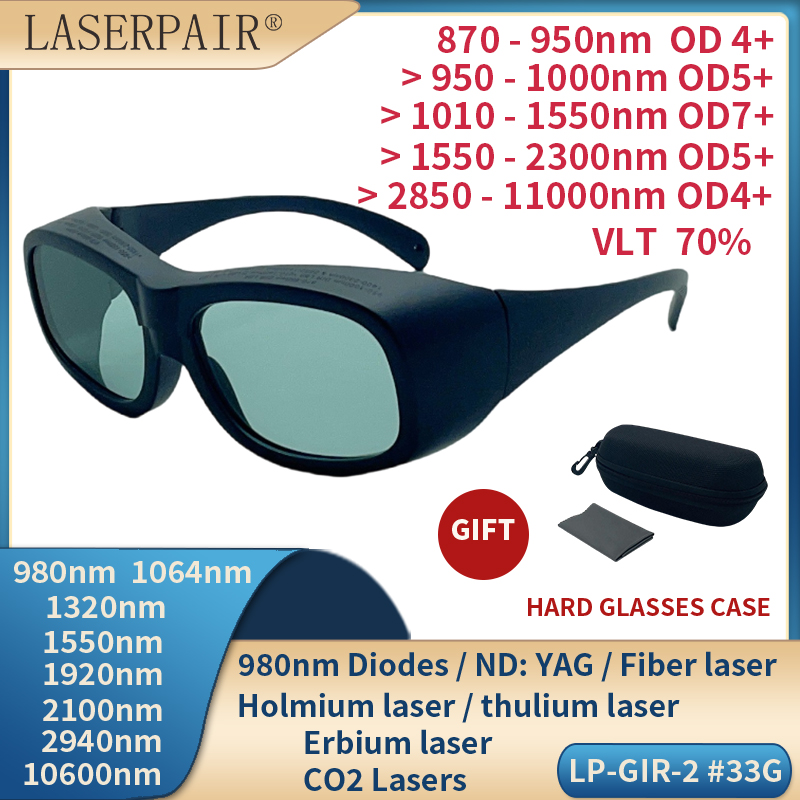 LaserPair 870-11000nm Absorbin - Industrial Laser Glasses ulasan dan harga