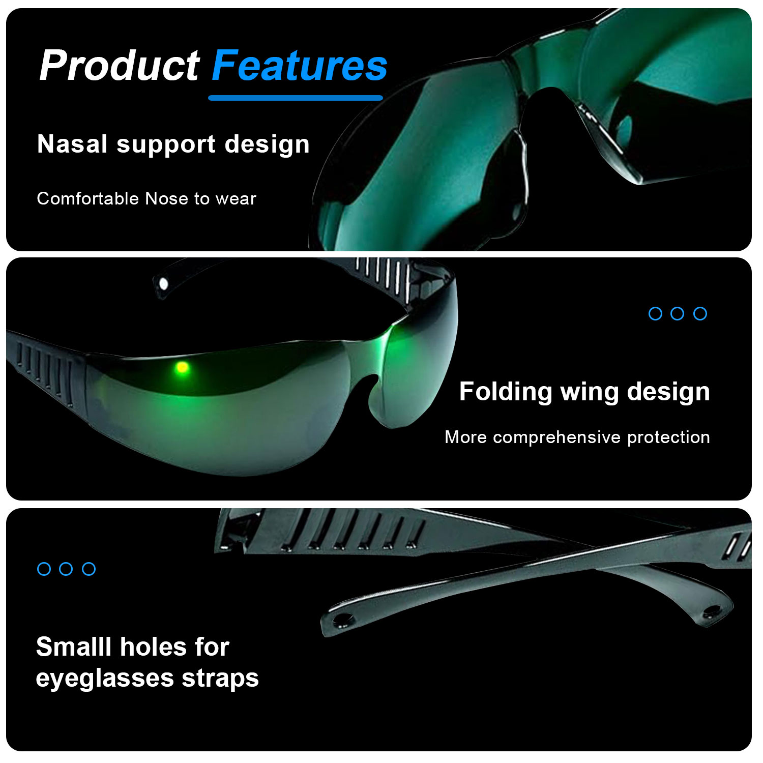 Lead Goggles Radiation Glasses - Industrial Laser Glasses ulasan dan harga