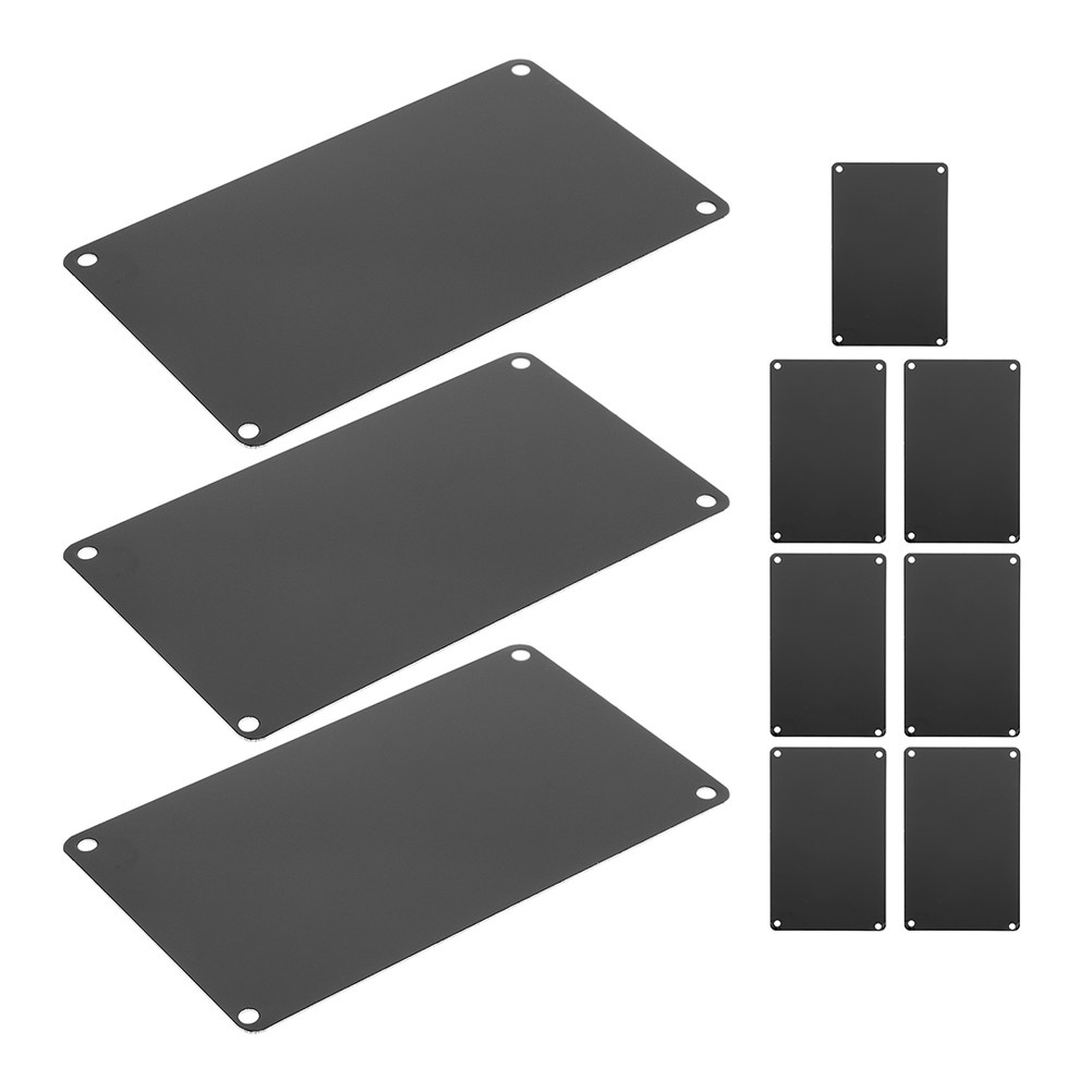 10Pcs Blank Aluminum Nameplate - Industrial Lasers ulasan dan harga