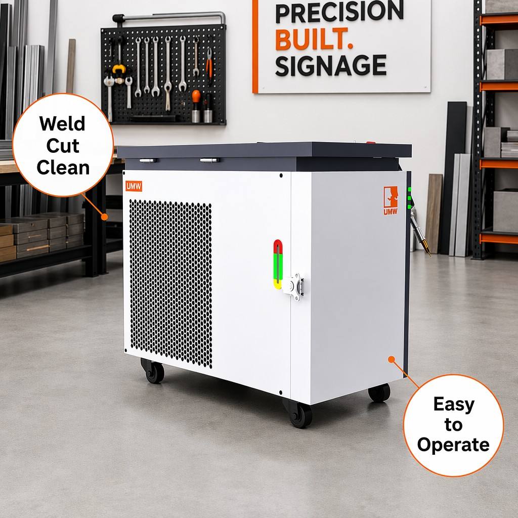 UMW Integrated Water Cooled La - Industrial Lasers ulasan dan harga